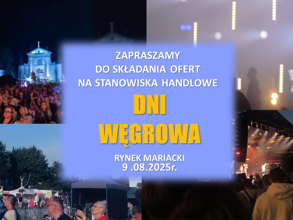 Zaproszenie do składania ofert na stanowiska handlowe 