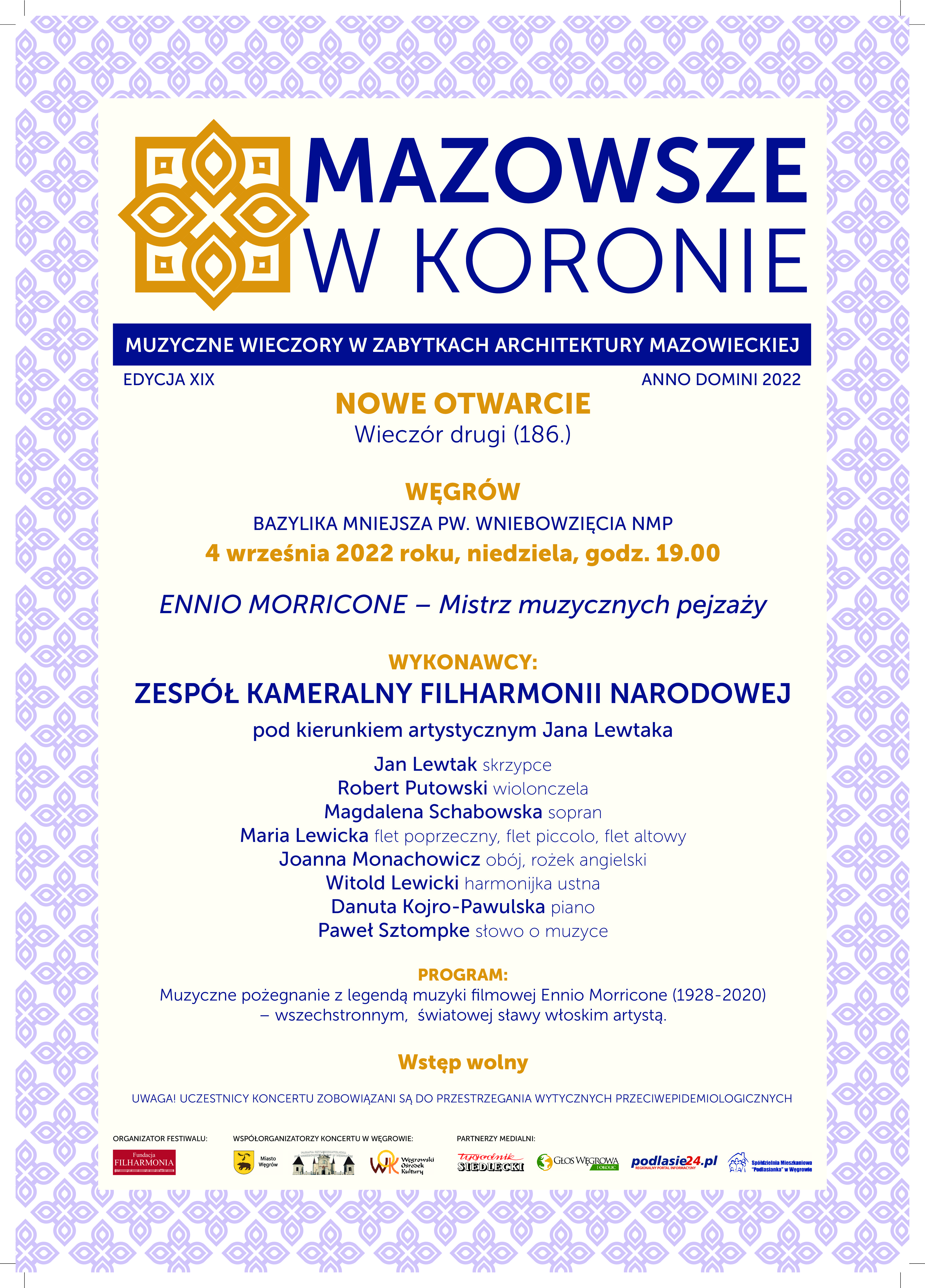 Plakat Mazowsze w Koronie